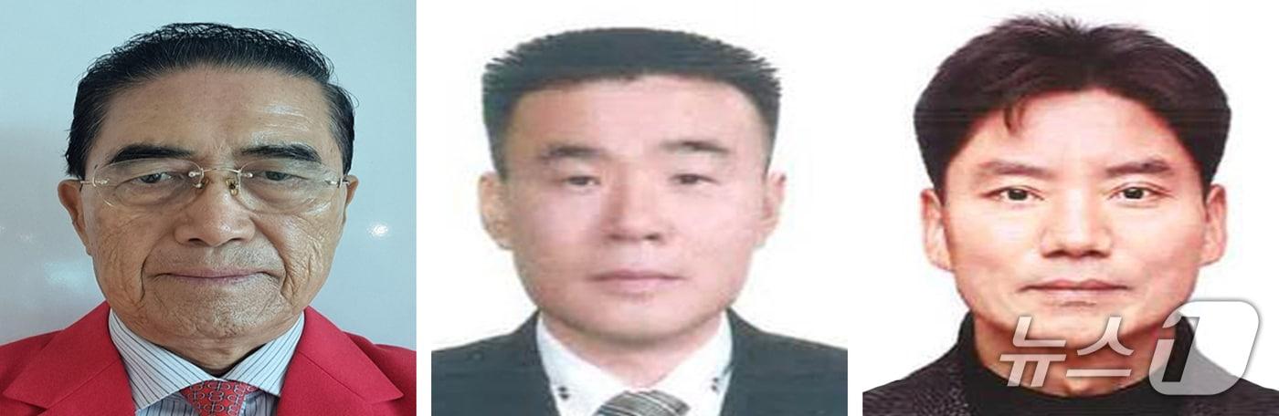 본문 이미지 - 용인시 문화상 수상자.(왼쪽부터 이종민·안석제·전성훈씨)(용인시 제공)