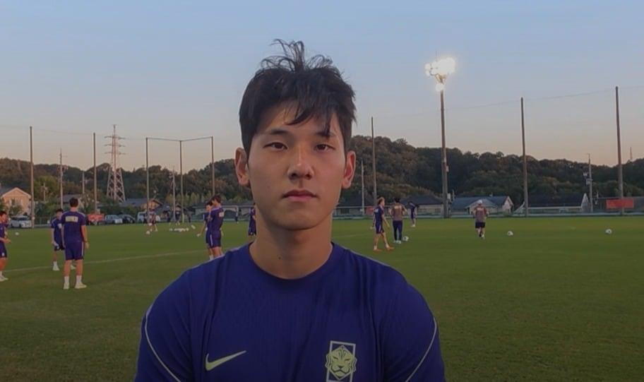 본문 이미지 -  결승전을 앞두고 각오를 전한 최석현(대한축구협회 영상 캡처)