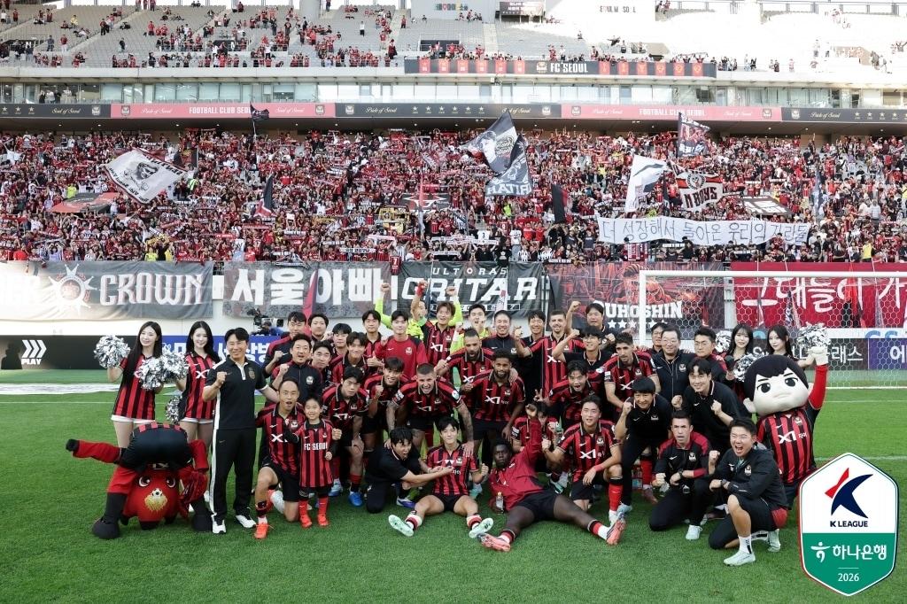 본문 이미지 - 우승까지 승점 7점만을 남긴 서울(한국프로축구연맹 제공) 