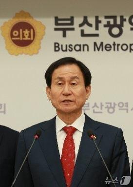 본문 이미지 - 강무길 부산시의회 의장. 2026.10.8뉴스1 ⓒ News1 임순택 기자