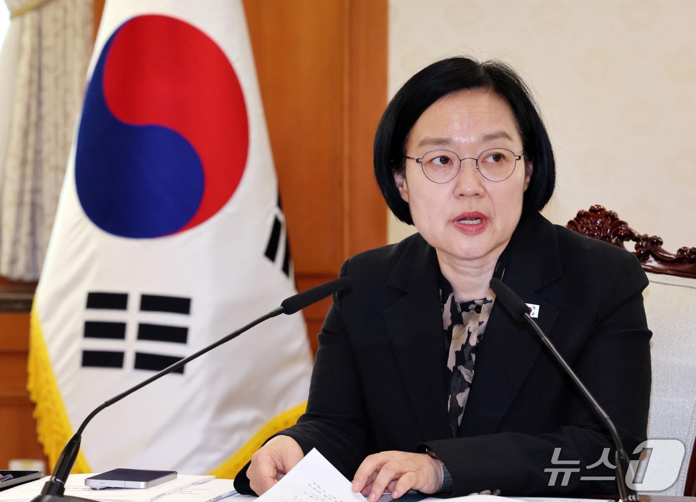 본문 이미지 - 한성숙 국무총리.2026.10.12 ⓒ 뉴스1 이종덕 기자