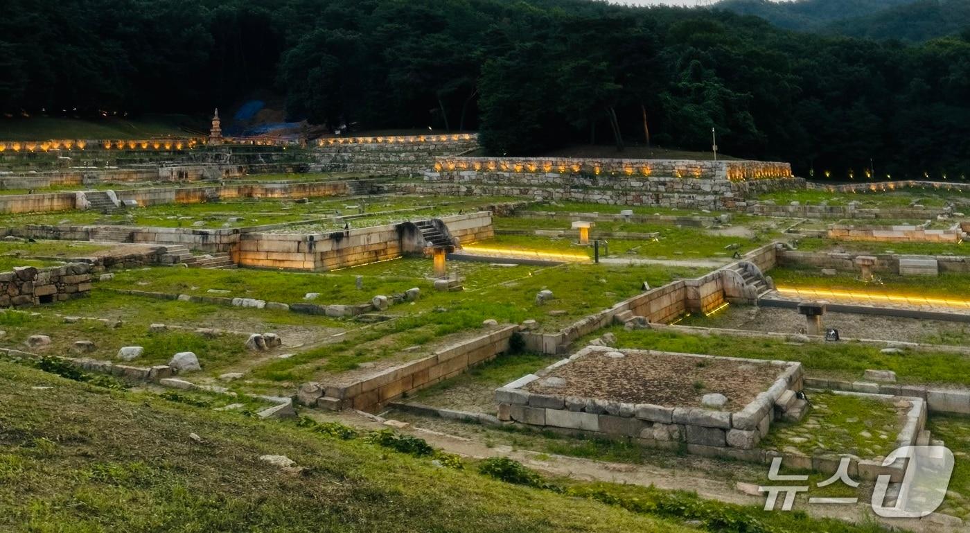 본문 이미지 - 양주 회암사지 전경 ⓒ News1 이상휼 기자