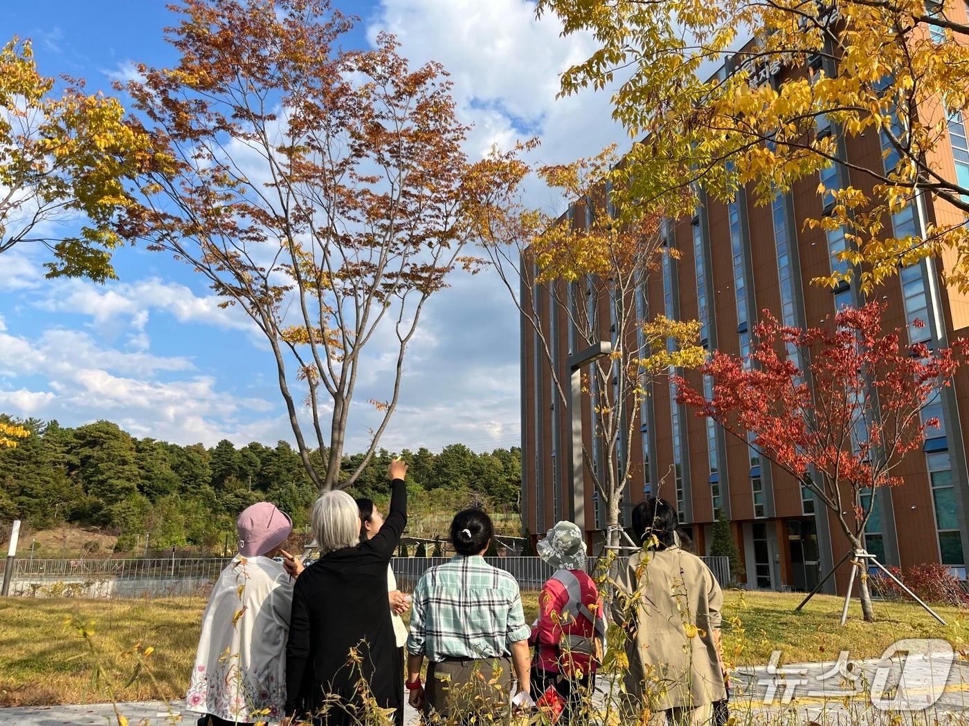 본문 이미지 - 한국산림복지진흥원은 11월 16일까지 대전 서구 관저동 산림복지종합교육센터에서 시민 대상 '그림책과 자연으로 만나는 마음산책' 프로그램을 운영한다. (한국산림복지진흥원 제공. 재판매 및 DB금지) /뉴스1 