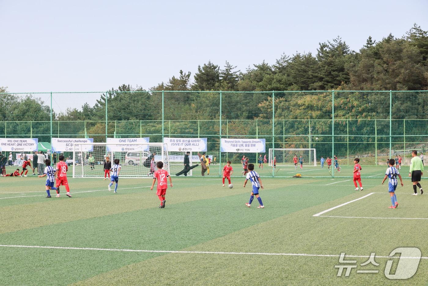 본문 이미지 - 리틀K 양양 슈퍼리그 유소년축구대회.(양양군 제공. 재판매 및 DB 금지) 2026.10.13/뉴스1