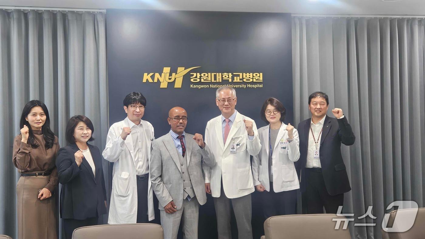 본문 이미지 - 춘천시 자매도시인 아디스아바바 의료진보건·의료 분야 전문연수.(춘천시 제공. 재판매 및 DB 금지)