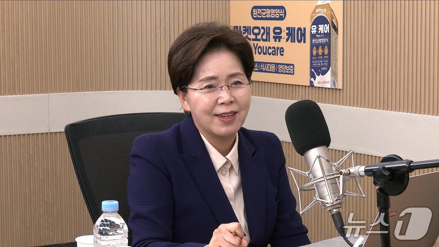 본문 이미지 - 뉴스1TV '팩트앤뷰'에 출연한 양향자 국민의힘 최고위원. 2026.10.13./뉴스1