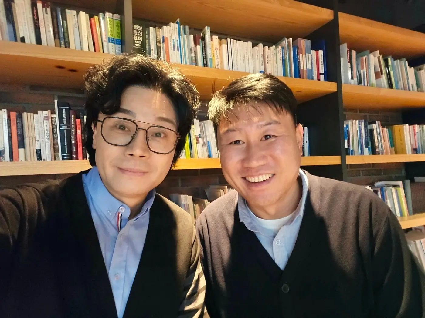 본문 이미지 - 정석권 대표(왼쪽), 최종훈 / 사진제공=본인
