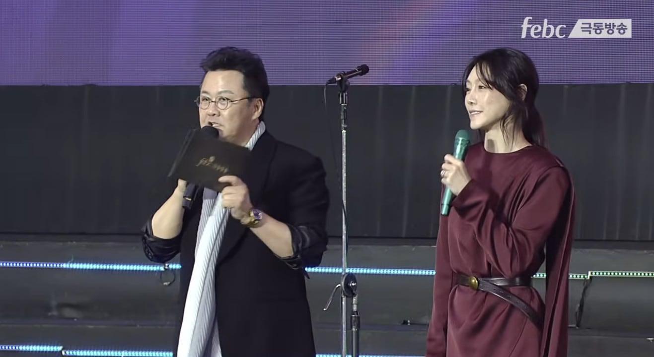 본문 이미지 - 공형진(왼쪽)과 차지연 / 사진 출처=극동방송 유튜브 채널 영상 갈무리