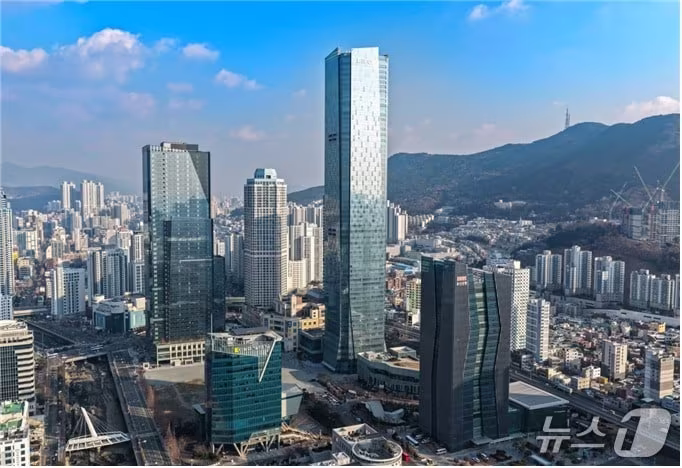 본문 이미지 - 부산국제금융센터가 자리한 문현금융단지 일대.(부산시 제공. 재판매 및 DB 금지)