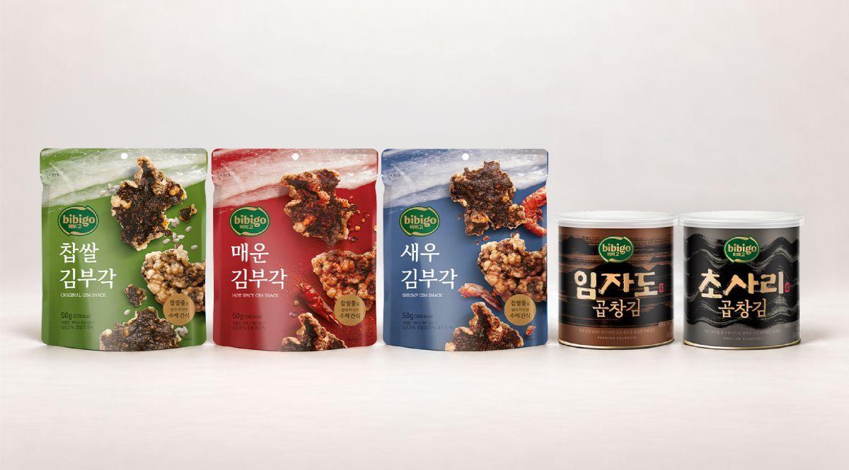 본문 이미지 - 비비고 김부각 3종 캔김 2종 제품 이미지.(CJ제일제당 제공)