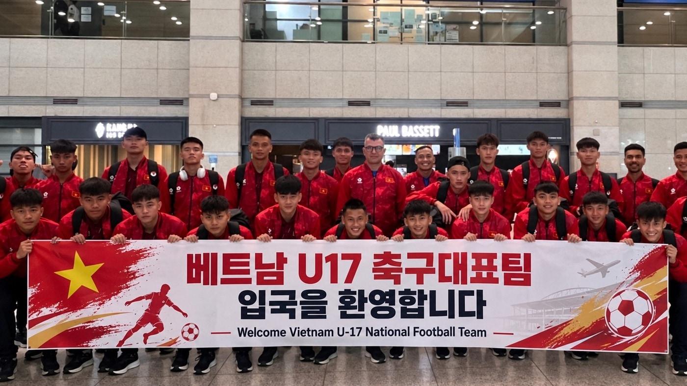 본문 이미지 - 코리아풋볼파크에서 전지 훈련을 하는 베트남 17세 이하(U17) 축구대표팀. (디제이매니지먼트 제공. 재판매 및 DB 금지)