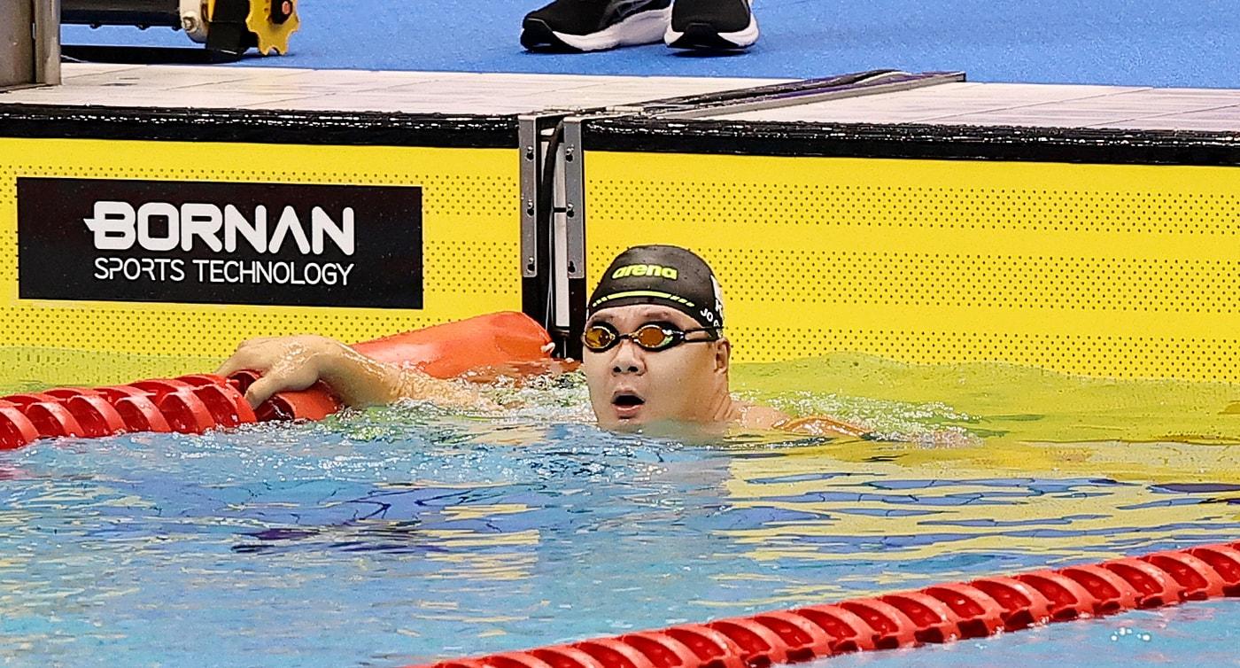 본문 이미지 - 2026 아이치·나고야 아시안패러게임 남자 50m 자유형 은메달을 획득한 조기성. (대한장애인체육회 제공. 재판매 및 DB 금지)
