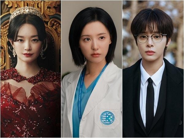 본문 이미지 - 신민아, 김지원, 설인아(왼쪽부터) / 사진 제공=디즈니+(플러스) '재혼 황후', SBS '닥터X', tvN '나의 유죄인간'