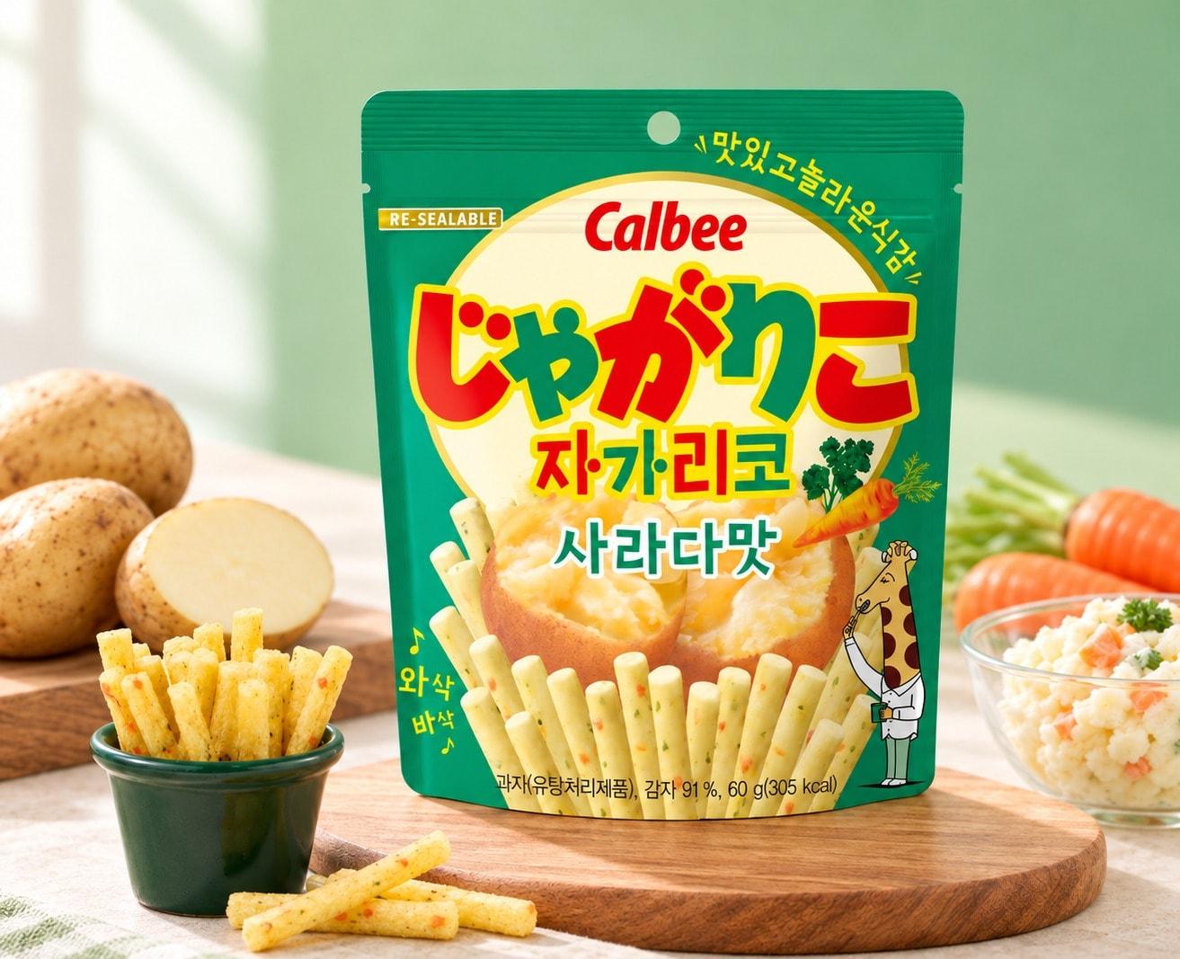 본문 이미지 - 해태제과 감자스틱 '자가리코'.(해태제과 제공)