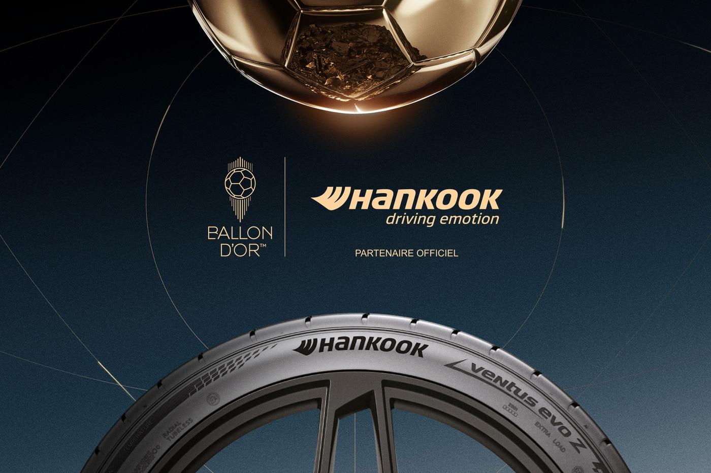 본문 이미지 - 한국타이어앤테크놀로지가 축구 시상식 '2026 발롱도르(Ballon d'Or™)'에 공식 후원사로 참여한다. (한국타이어 제공)