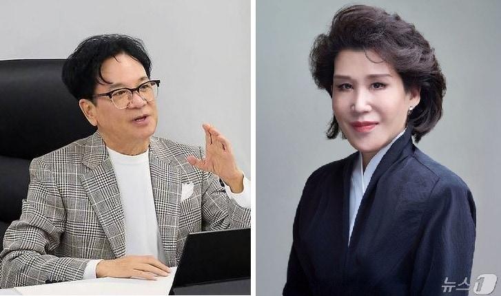 본문 이미지 - 범삼성가인 이재현 CJ그룹 회장(왼쪽)과 정유경 신세계 회장