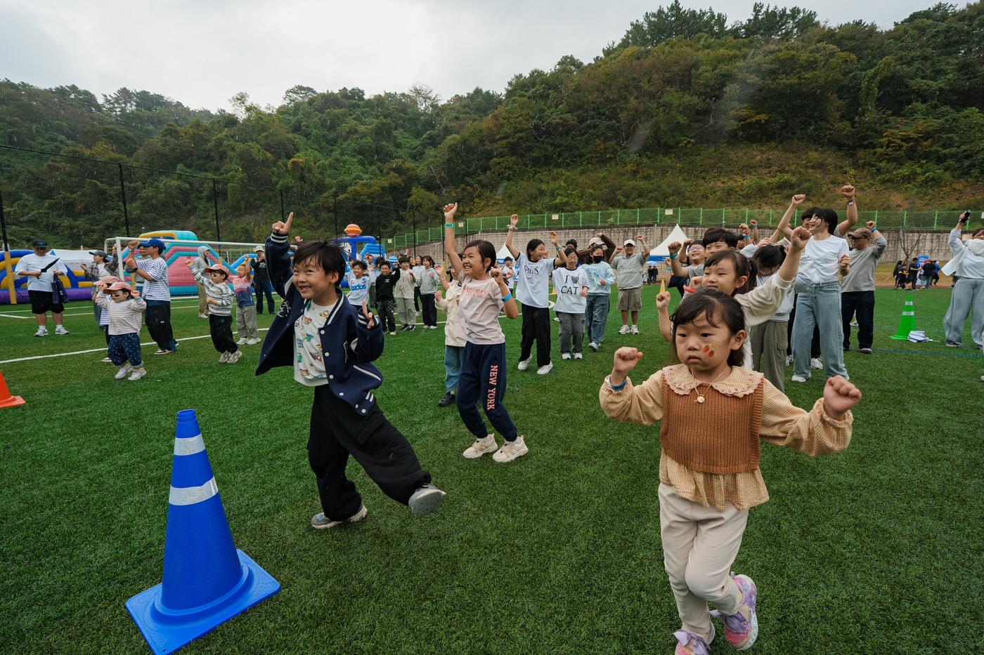 본문 이미지 -  체육공단 스포츠가치센터가 스포츠의 날을 맞아 미래 세대 위한 풍성한 행사를 개최했다.(체육공단 제공. 재판매 및 DB 금지)