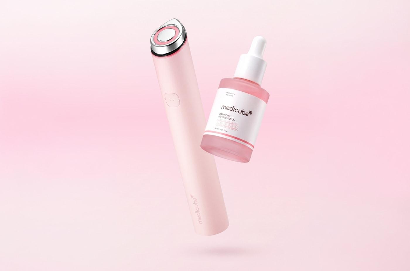 본문 이미지 - 에이피알 기업부설연구소 글로벌피부과학연구원이 메디큐브 화장품과 AGE-R 홈 뷰티 디바이스의 병용 사용 효과를 분석한 연구 결과를 국제학술지 'Cosmetics'에 게재했다. (에이피알 제공) 