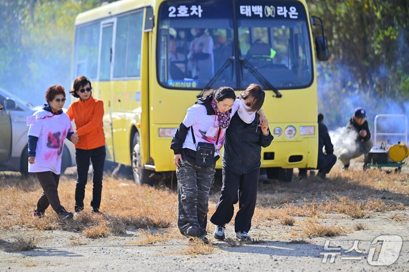 본문 이미지 - 속초시가 2026년 재난대응 안전한국훈련을 실시했다. (속초시 제공. 재판매 및 DB 금지) 2026.10.21/뉴스1