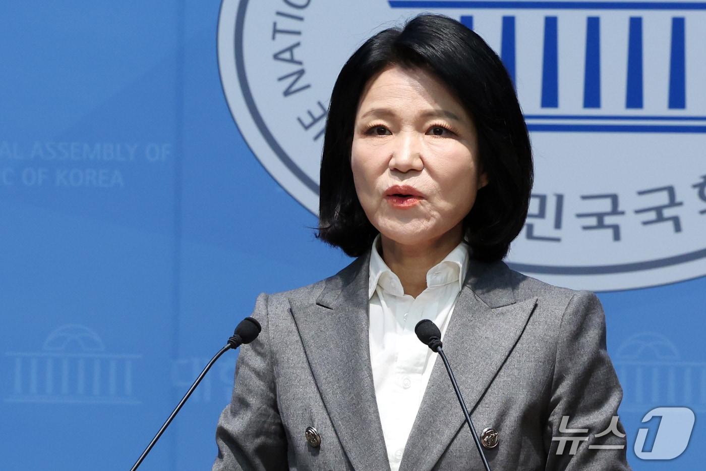 본문 이미지 - 이진숙 국민의힘 의원. 2026.10.22 ⓒ 뉴스1 황기선 기자