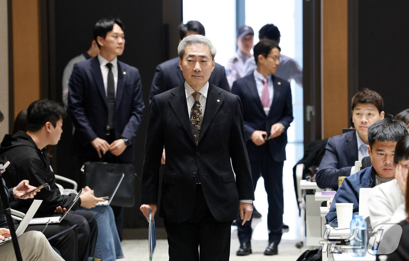본문 이미지 - 신현송 한국은행 총재 2026.10.22 ⓒ 뉴스1 사진공동취재단