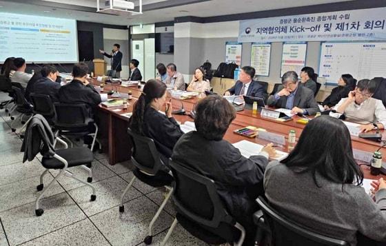 본문 이미지 - 물순환 촉진구역 지정사업 지역협의체 회의.(증평군 제공. 재판매 및 DB 금지) 2026.10.22/뉴스1