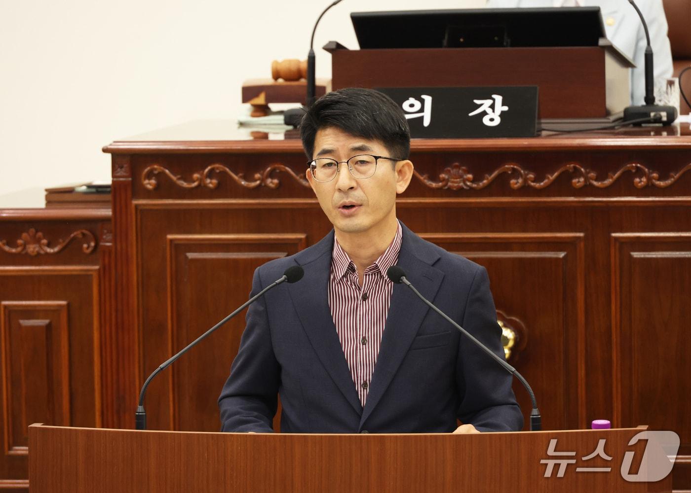 본문 이미지 - 양명환 유성구의원.(유성구의회 제공. 재판매 및 DB 금지)
