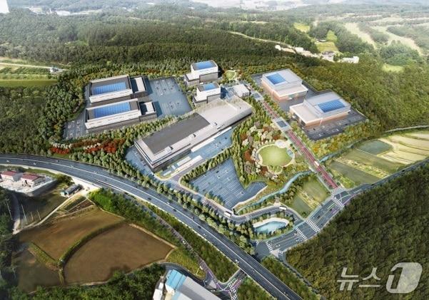 본문 이미지 - 용인 '통삼2 일반산업단지' 조감도.(용인시 제공)