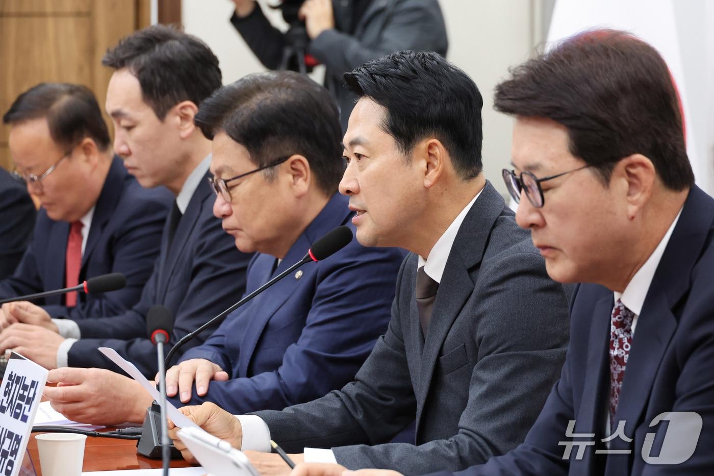 본문 이미지 - 장동혁 국민의힘 대표. 2026.10.26 ⓒ 뉴스1 신웅수 기자