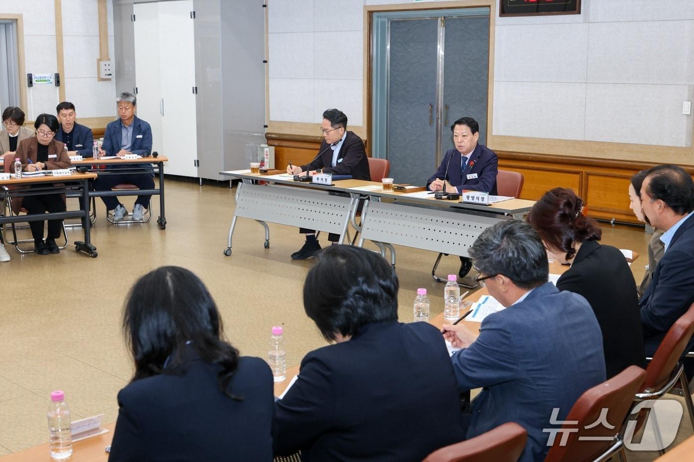본문 이미지 - 광양시가 재정혁신 아이디어 발굴을 위한 투표를 실시한 결과 'AI 당직실 도입, 예산 DOWN 효율 UP'이 1위를 차지했다(광양시 제공) 