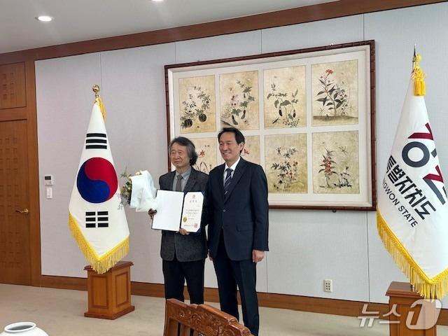 본문 이미지 - 강원문화재단 제6대 신임 이사장에 임명된 이순원 작가.(강원도 제공. 재판매 및 DB 금지)/뉴스1