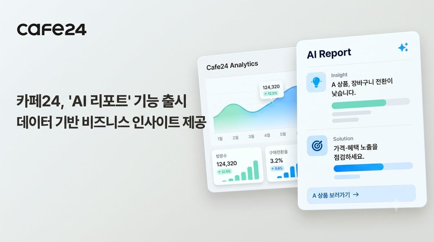 본문 이미지 - 카페24 AI 리포트(카페24 제공)