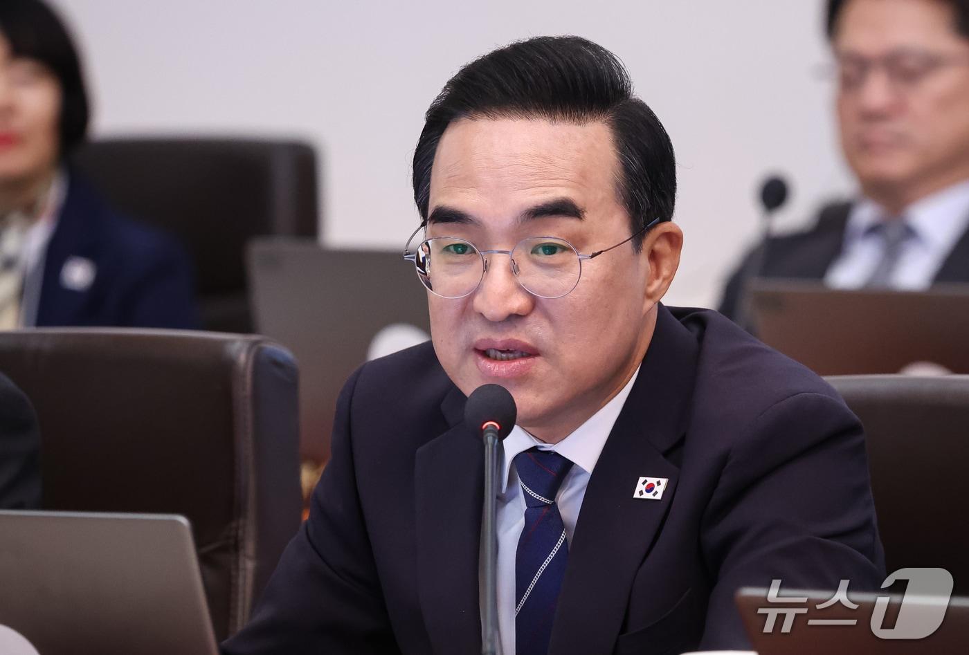 본문 이미지 - 박홍근 기획예산처 장관(청와대통신사진기자단) 2026.10.27 ⓒ 뉴스1 이재명 기자