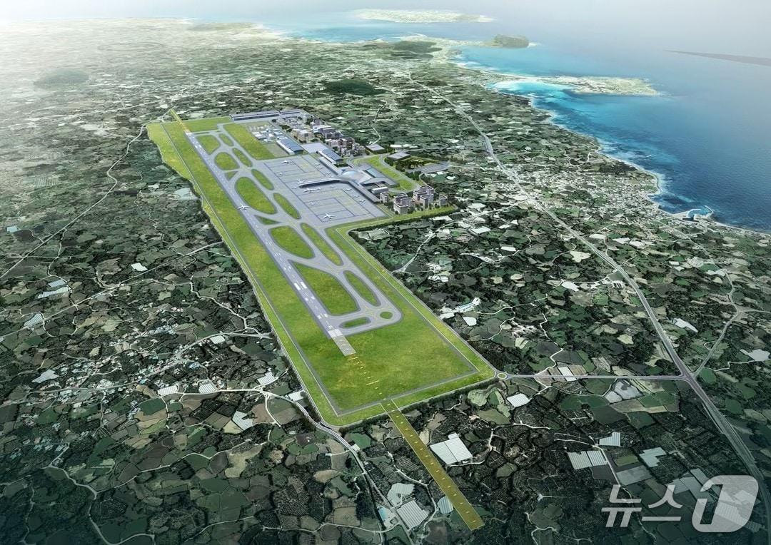 본문 이미지 - 제주 제2공항 조감도(국토교통부 제공. 재판매 및 DB 금지)/뉴스1
