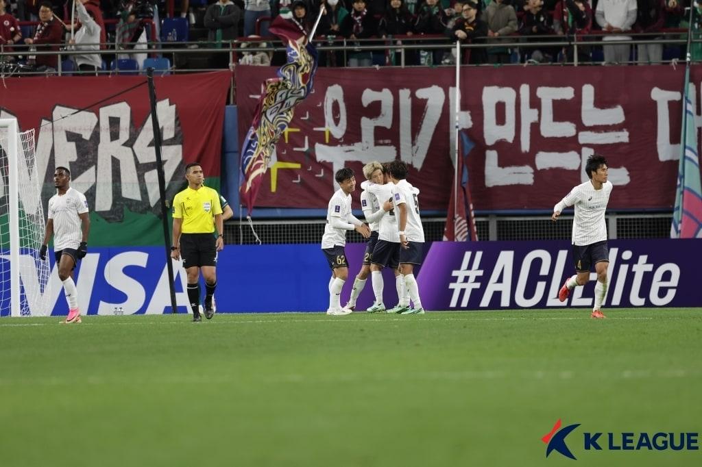 본문 이미지 - 대전하나시티즌이 비셀 고베에 0-1로 졌다.(한국프로축구연맹 제공. 재판매 및 DB금지)  