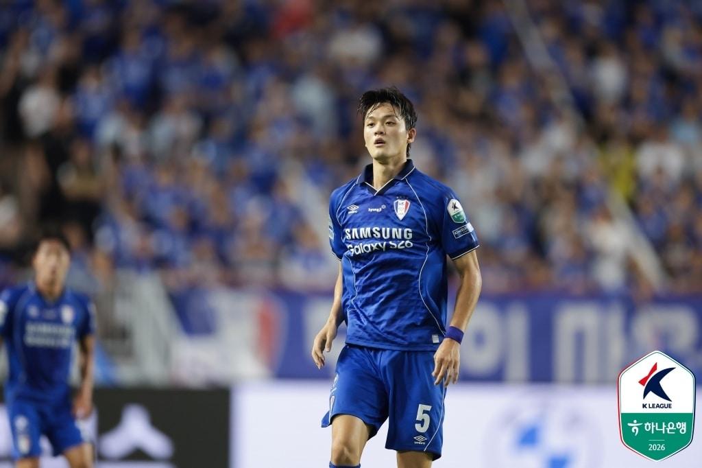 본문 이미지 - 수원 삼성 수비수 고종현(한국프로축구연맹 제공. 재판매 및 DB 금지)