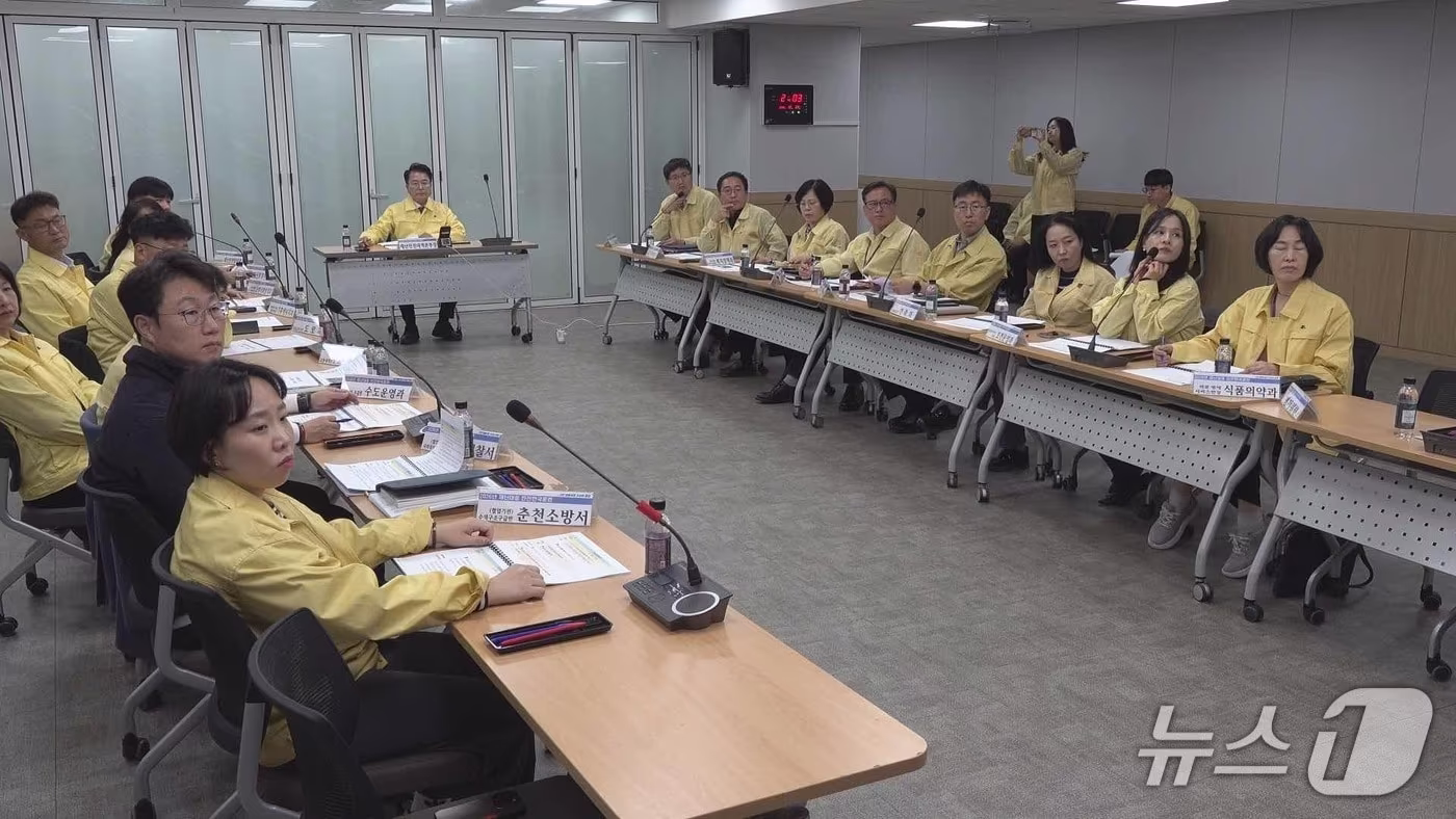본문 이미지 - 강원 춘천시, '2026년 재난대응 안전한국훈련' 진행.(춘천시 제공. 재판매 및 DB 금지)