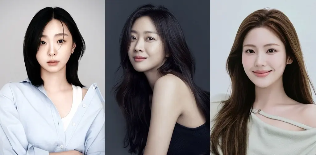 본문 이미지 - 김다미, 조보아, 조아람(왼쪽부터) / 사진 제공=티빙 '고분고분한 킬러'