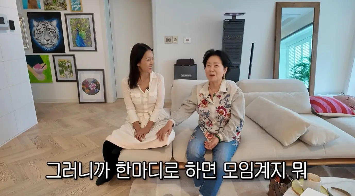 본문 이미지 - 유튜브 채널 '순풍 선우용여'