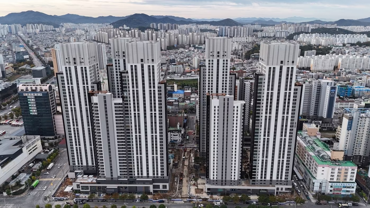 본문 이미지 - 전남광주 서구 '광주 센테니얼 아이파크' 전경(IPARK현대산업개발 제공)