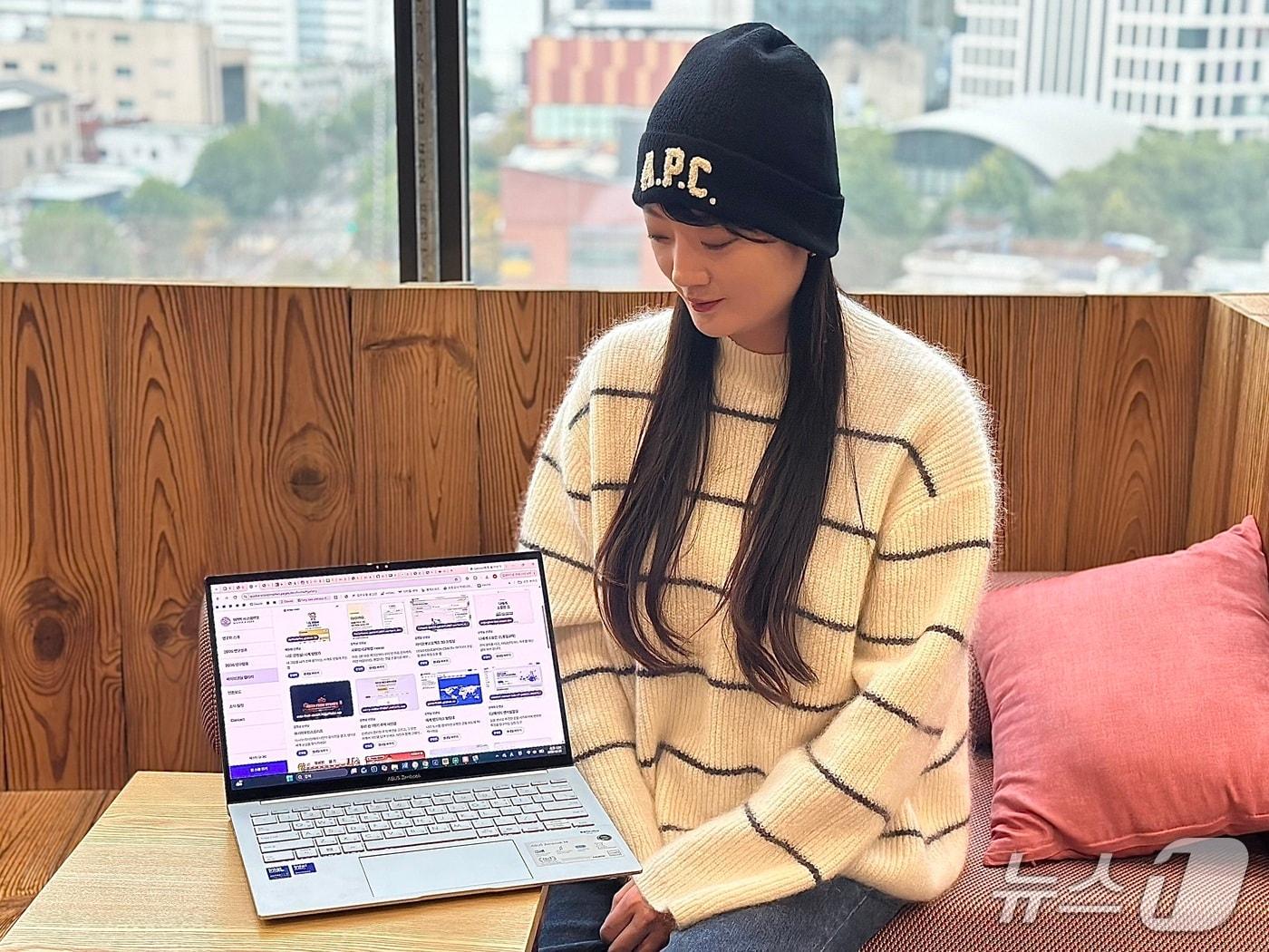 본문 이미지 - 김햇살 종덕초 교사가 지난 29일 서울 성수동의 한 카페에서 뉴스1과 인터뷰를 하고 있다.2026.10.29 ⓒ 뉴스1 한민아 기