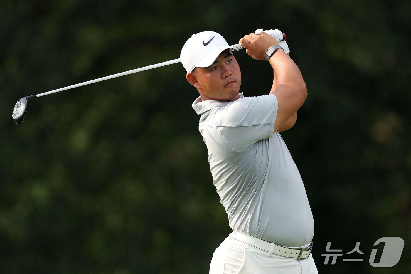 본문 이미지 - PGA 투어 김주형.  ⓒ AFP=뉴스1