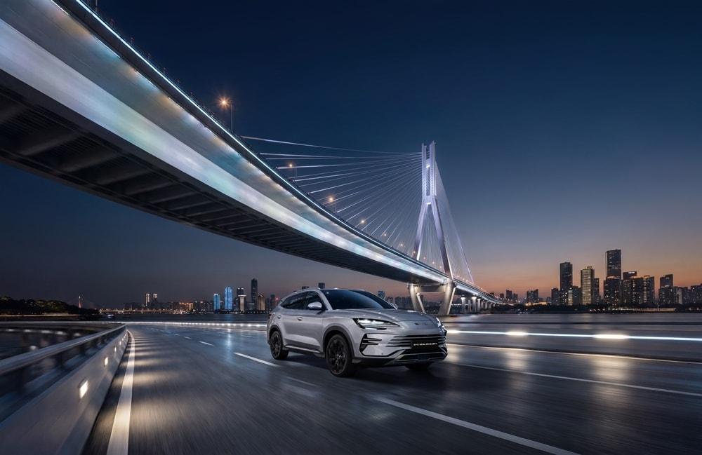 본문 이미지 - BYD코리아 중형 플러그인하이브리드(PHEV) SUV '씨라이언 6 DM-i' 사륜구동(AWD) 트림 모습(BYD코리아 제공). 2026.10.6.