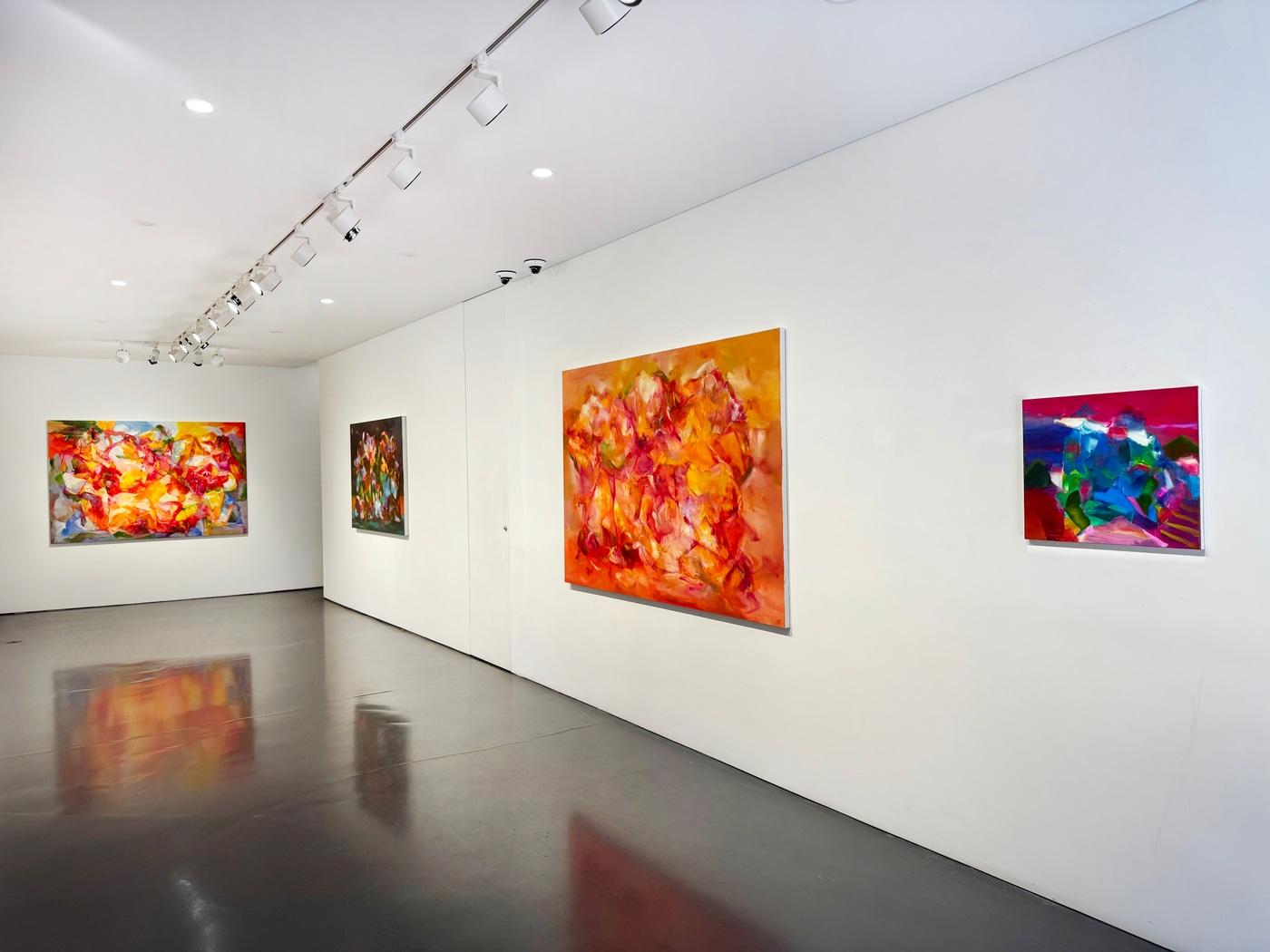 본문 이미지 - 하지훈 '애프터 랜드스케이프' 展 전시전경. (이화익갤러리 제공)