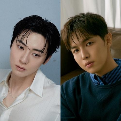 본문 이미지 - 황민현(왼쪽), 김재환/ 플레디스, 웨이크원 제공