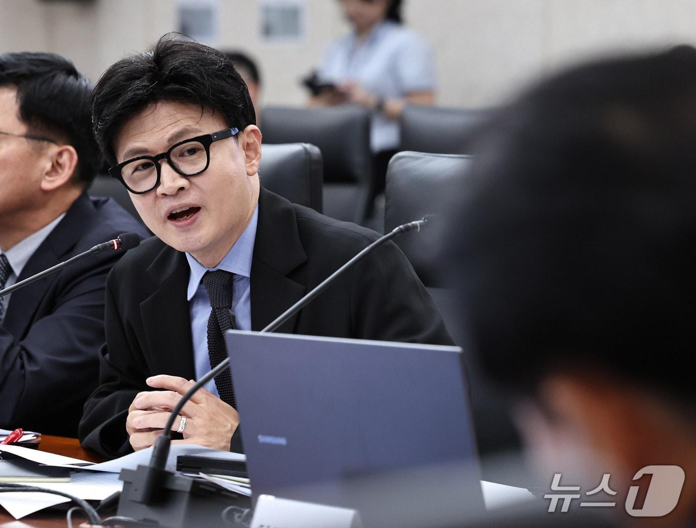 본문 이미지 - 한동훈 무소속 의원. 2026.10.7 ⓒ 뉴스1 구윤성 기자