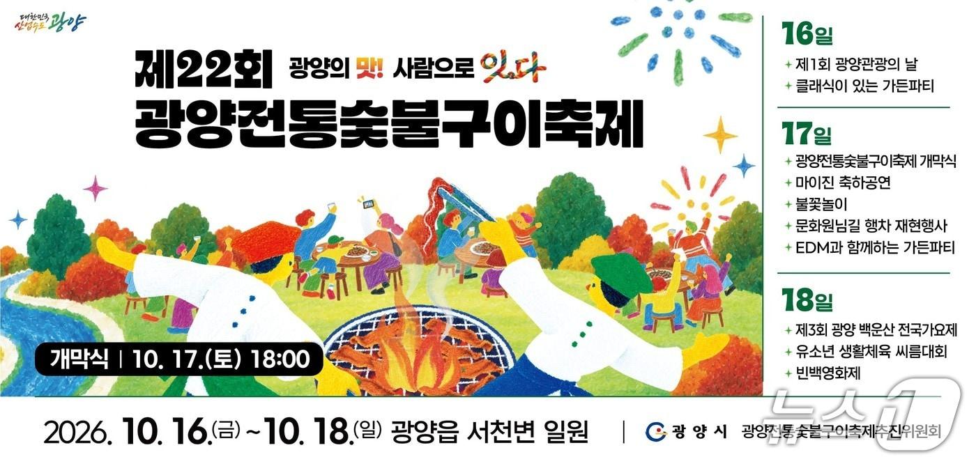 본문 이미지 - 제22회 광양숯불구이축제 