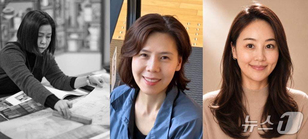 본문 이미지 - 왼쪽부터 이경주, 홍수미, 김을영 작가 (갤러리은 제공. 재판매 및 DB 금지) 2026.10.08/뉴스1