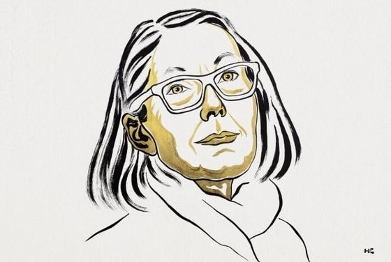 본문 이미지 - 앤 카슨ⓒ Nobel Prize Outreach(한림원 홈페이지 캡처)