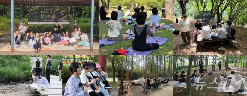 본문 이미지 - '도시숲 예술치유 축제' (한국문화예술교육진흥원 제공. 재판매 및 DB 금지) 2026.10.12/뉴스1